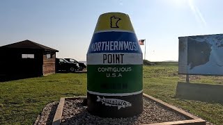 I Went To The Northernmost Point In The Contiguous USA Angle Inlet Minnesota [upl. by Modestia]