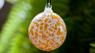 Make Your Own Glass Ornament [upl. by Lsiel]