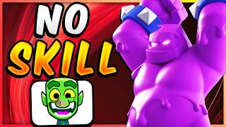 EASY ELIXIR GOLEM DECK STEALS WINS VS PROS in CLASH ROYALE [upl. by Gemmell987]