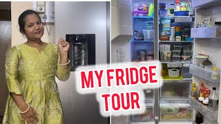 What’s inside my fridge productive prepfridge organization in telugu finally 🥳😍 [upl. by Torosian]