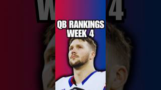 QBs Rankings for Fantasy Football Week 5 nfl shorts [upl. by Ely]