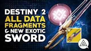 Destiny 2  ALL Data Fragment Locations guide amp New Exotic Worldline Sword [upl. by Irtimid]