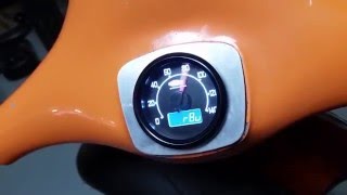 MRP  SIP Tacho  Speedo in Vespa 125 VNA  VNB [upl. by Yssis371]