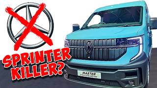 MERCEDES SPRINTER KILLER NEUER RENAULT MASTER 2024  CHECK amp WALKAROUND [upl. by Lapides]