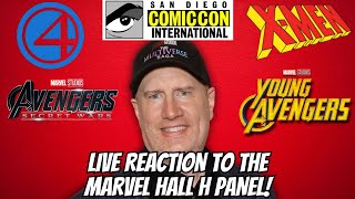 🔴Marvel Studios Hall H 2024 Panel Reaction AVENGERS FANTASTIC 4 XMEN [upl. by Brosy974]