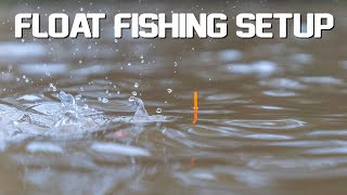 The PERFECT Float Fishing SetUp Waggler Fishing [upl. by Llerraj195]