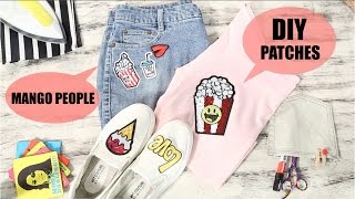 DIY Revamp Plain Clothes with Ironon Patches NO SEW [upl. by Newnorb]