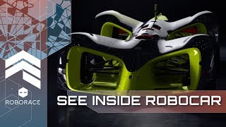 See inside ROBOCAR  Roborace [upl. by Yelwah]