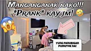 WATERBROKE PRANK KAY JM 😱 [upl. by Enerod467]