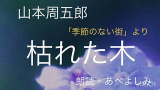 【朗読】山本周五郎「枯れた木」「季節のない街」より 朗読・あべよしみ [upl. by Polish]