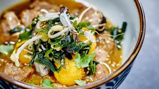 Recette  Bouillon façon thaï au veau et graines de sésame [upl. by Lucho489]