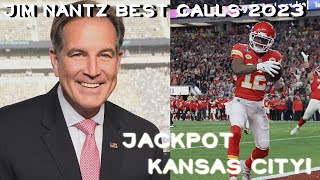 Jim Nantz Best Calls Of The 2023 NFL Season [upl. by Nairbo922]