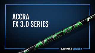 Accra FX 30 Shaft Review  Fairway Jockey  DJ Lantz [upl. by Romeo]