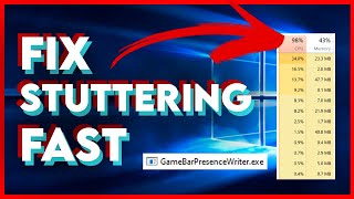 EASY FIX for PC Stuttering 2024 GameBar Presence Writer WORKING FOR WINDOWS 11 [upl. by Cirri280]