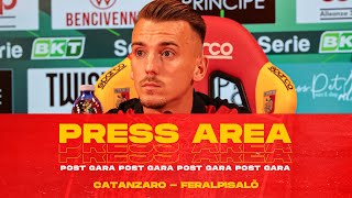 PRESS AREA  VANDEPUTTE NEL DOPO GARA DI CATANZAROFERALPISALO🎙️ [upl. by Alleunamme977]