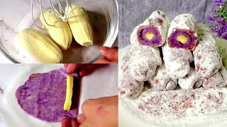 Introducing An Irresistible Banana Recipe Saba Ube Cheese Sticks  A Hit Among All Ages [upl. by Samford]