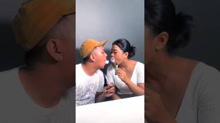 2025 couple vape tricks hookah bar song hukka smoke ringger shorts vape kiss shorts [upl. by Nahtanoj]