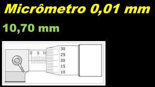 Micrômetro 001 mm 1070 mm [upl. by Rednaskela134]