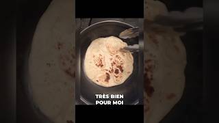 La meilleure technique pour bien cuire vos Naan à la maison 😱 naan astuce recette [upl. by Elvin]