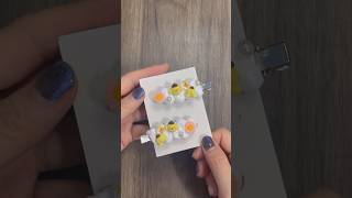 diy kawaii 手工 공예 奶油膠 髮夾 handmade hairpins hairstyle accessories clay clayart [upl. by Snevets]