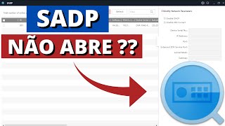 SADP NÃO ABRE COMO RESOLVER O PROBLEMA BAIXANDO UMA VERSÃO DIFERENTE DO PROGRAMA [upl. by Allred]