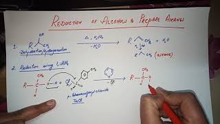 Reduction of Alcohols to Alkanes [upl. by Yehsa592]