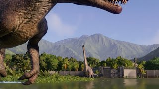 Spinosaurus Vs Brachiosaurus [upl. by Elkcim]