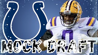 Indianapolis Colts 2024 NFL Mock Draft [upl. by Yelehsa]