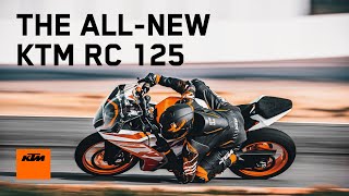 AllNew 2022 KTM RC 125 Is Finally Here  Racetrack DNA for the Street  KTM India [upl. by Vookles833]