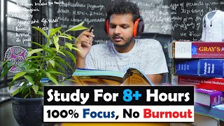 How To Study for Long Hours Without Burnout  Anuj Pachhel [upl. by Ajad]