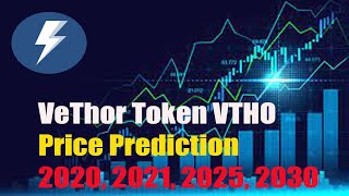 VeThor Token VTHO Price Prediction 2020 2021 2025 2030cryptobtcvthocoinprice [upl. by Lucita]