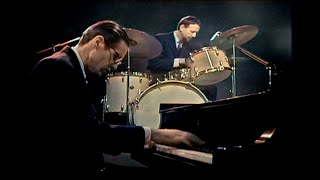 Bill Evans Trio BBC studio London March 19th 1965 colorized [upl. by Mihcaoj664]