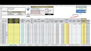 Cálculos salariales  Prestaciones sociales Liquidación utilidades Actualizada 2024 [upl. by Alair899]