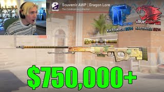 THE MOST EXPENSIVE CS UNBOXES OF ALL TIME 750000 [upl. by Novehs]