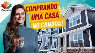 COMPRANDO MINHA CASA NO CANADÁ  TOUR POR UMA CASA EM CALGARY com Amanda Lima [upl. by Straub]