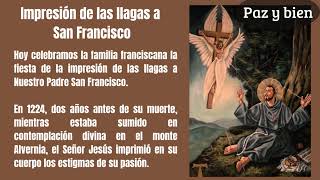 IMPRESIÓN DE LAS LLAGAS A SAN FRANCISCO [upl. by Hertzog]