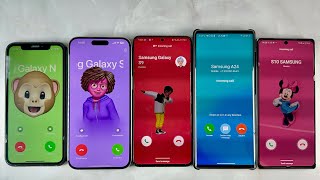 Incoming Calls IPhone XR  IPhone 15 PRO MAX  LG Wing  Samsung Galaxy Note 20  Samsung S20 Plus [upl. by Sankey]