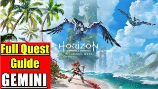 GEMINI Full Quest Guide Horizon Forbidden West [upl. by Ahsenak]