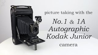 No 1 amp No 1A Autographic Kodak Junior How to use  Video manual [upl. by Poore]