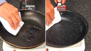 Slip Stone Pan Official As Seen On TV Commerical slipstonepancom [upl. by Acirt]