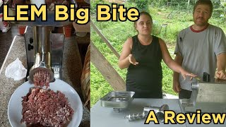 LEM Big Bite 12 Meat Grinder REVIEW [upl. by Kisung]