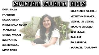 Swetha Mohan  Songs Tamil  Tamil Hits  Melody Songs  Swetha Mohan  Tamil Songs  Love Songs [upl. by Eima622]