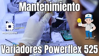 Mantenimiento a 52 variadores de frecuencia Powerflex 525 [upl. by Idissac123]