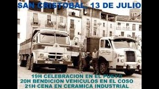 Camioneros Barbastro un poco de historia San Cristobal [upl. by Remy]