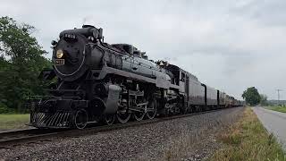 CP 464 Hudson 2816 quotThe Empressquot leads CP FP9As 1401 and 4107 southbound near Neosho MO [upl. by Neils]