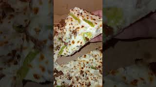 Philly cheese steak pizzadinner shortsfeed food fastfood papa johns [upl. by Corette170]