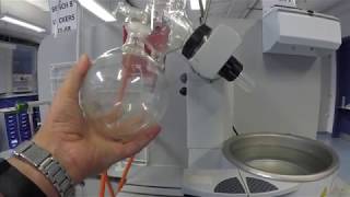 Removing Solvent by Rotary Evaporation [upl. by Einahpts808]