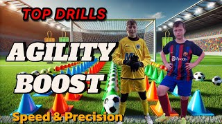 Soccer  Football Training  How to Improve Agility and Speed [upl. by Gnus]