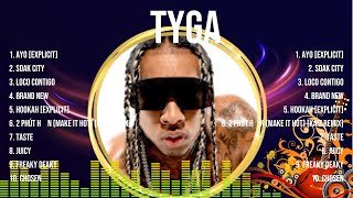 Greatest Hits of Tyga Playlist  Top 100 Artists To Listen in 2024 [upl. by Harbot]