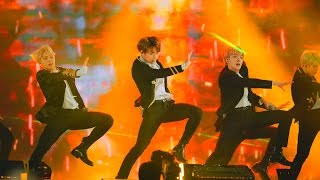 4k Fancam직캠170114 BTS 방탄소년단  피땀눈물  FIRE 불타오르네 골든디스크 [upl. by Yboj]